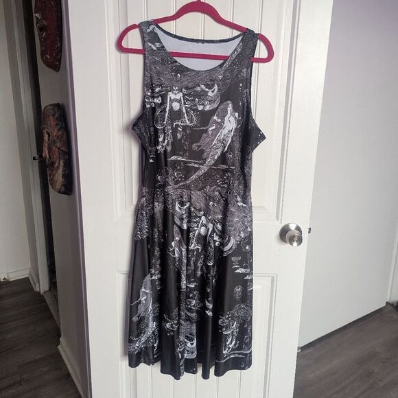 Blackmilk Dresses & Skirts - Blackmilk Clarke's Little Mermaid Princess Midi Dress XXL